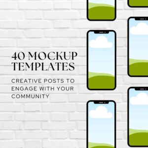 Etsy Listing Template Black and White