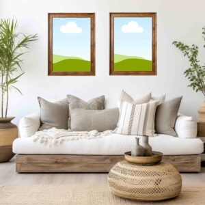 Boho Livingroom Wall Art Mockups