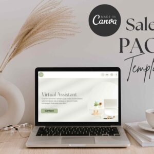 Canva Website for Virtual Assistant