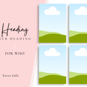 70+ Etsy Pink Listing Templates