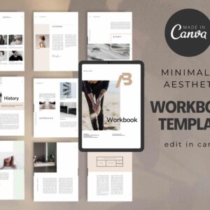 Course Canva Workbook Templates