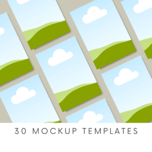 30 Pink Digital Product Mockup Templates