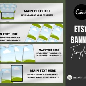 Etsy Banner Templates