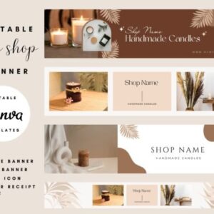 Etsy Shop Banner Template