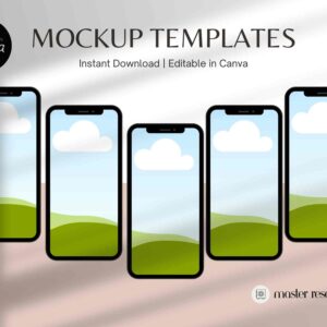 Mockup Templates for Digital Products